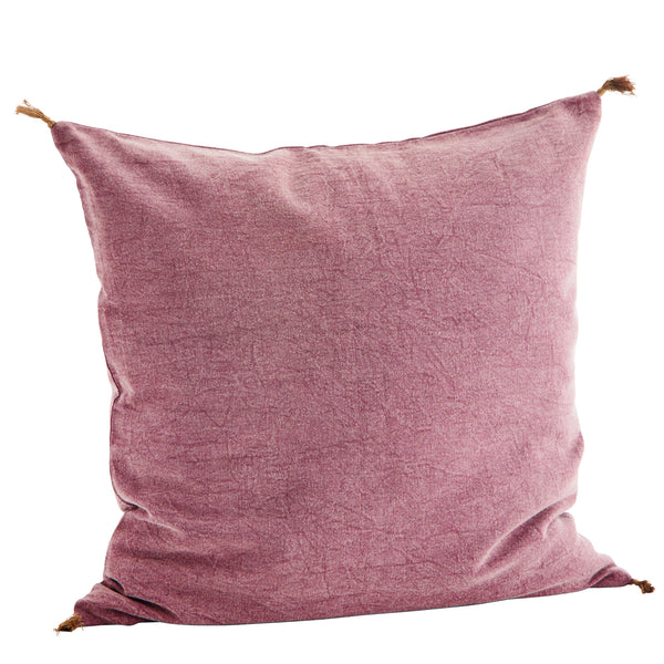 Cotton Cushion - Plum