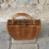 Wicker Wine Basket