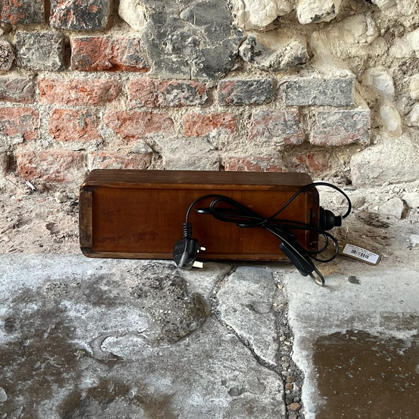 wooden lightbox