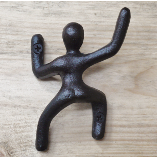 Small Climbing Man Hook - Right