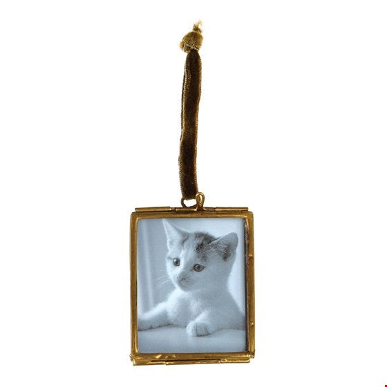 Brass Hanging Frame 4.5 x 5.5 cm