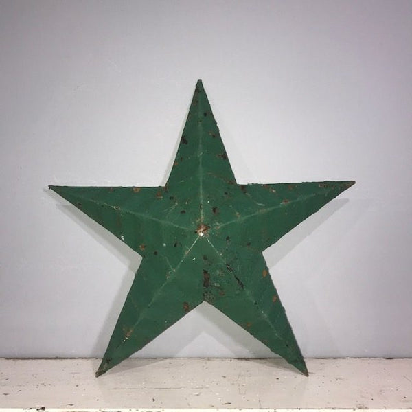 Dark Green Amish Barn Star
