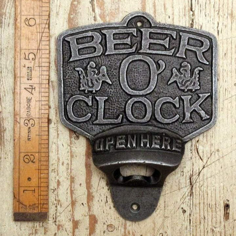 'Beer O'Clock' Bottle Opener