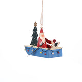 Fairy Light Up Boat Santa
