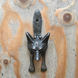Antique Iron Fox Door Knocker