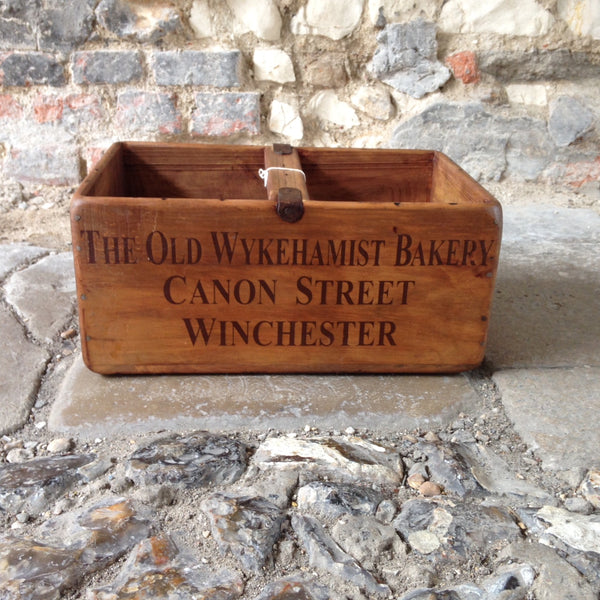 Old Wykehamist Bakery Wooden Box - Medium