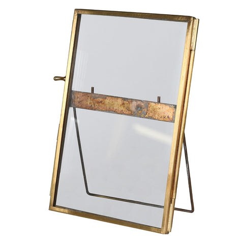 Standing Brass Frame  20 x 15cm