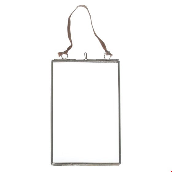 Silver Hanging Frame Portrait 15 x 10 cm