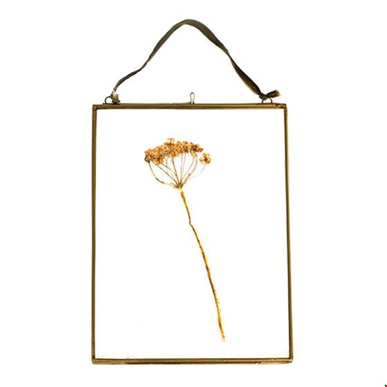 Brass Hanging Frame Portrait 15 x 20cm