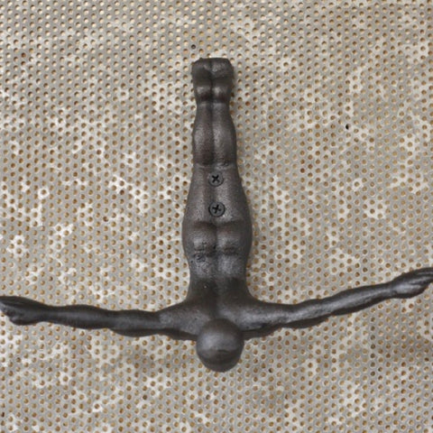Diving Man Coat Hook