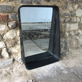 Black Shelf Mirror