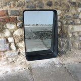 Black Shelf Mirror