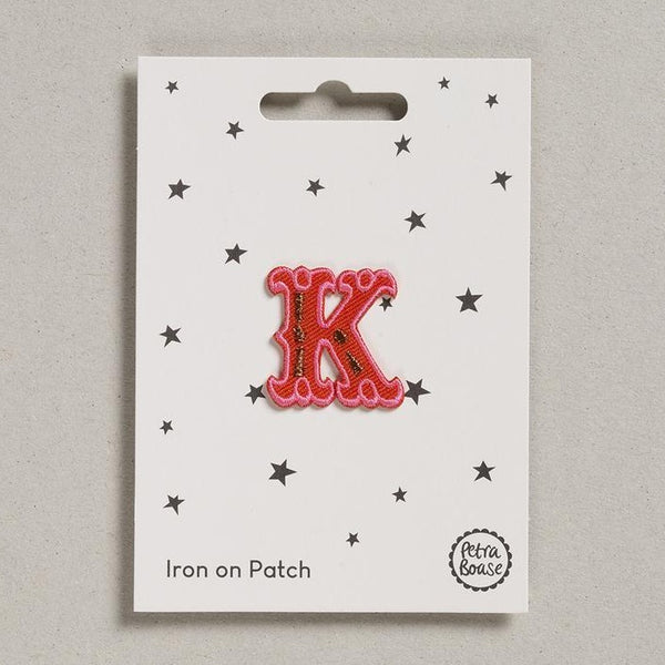 Iron on Patch - Letter K