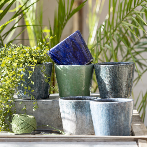 Blue/Green Tone Pots