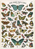 Nos Bons Papillons Poster Print