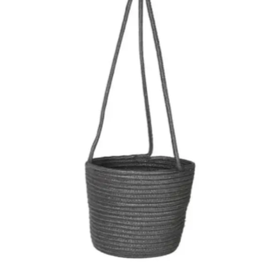 Grey Hanging Planter