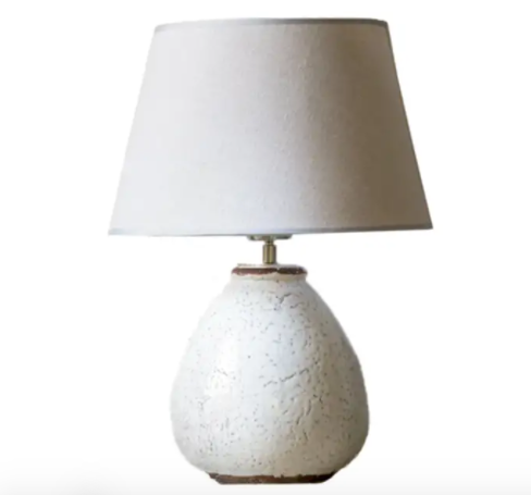 Prima Lamp with Cream Shade