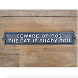 Shady Cat Sign