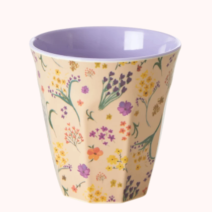 Rice Melamine Cup | Wild Flower
