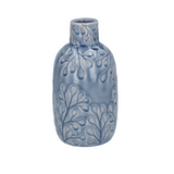 Blue Eucalyptus Print Vase