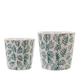 Floral Leaf Pot