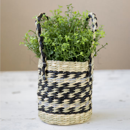Seagrass Planter With Handles