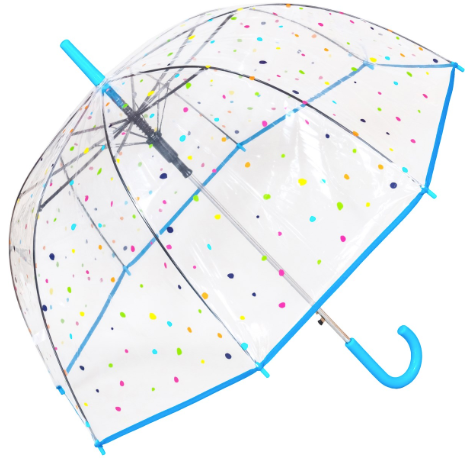 Speckle Print Dome Umbrella