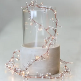 Silver Cluster LED Light Chain