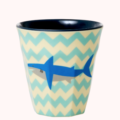 Melamine Cup - Shark Print