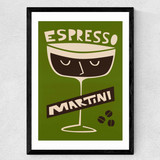 Espresso Martini Framed Print