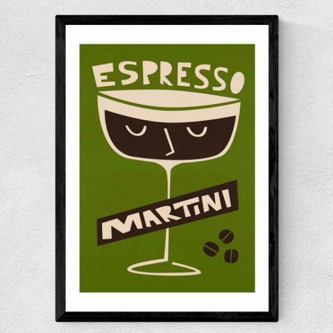 Espresso Martini Framed Print