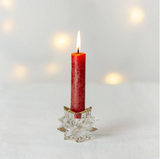 Glass Star Candleholder