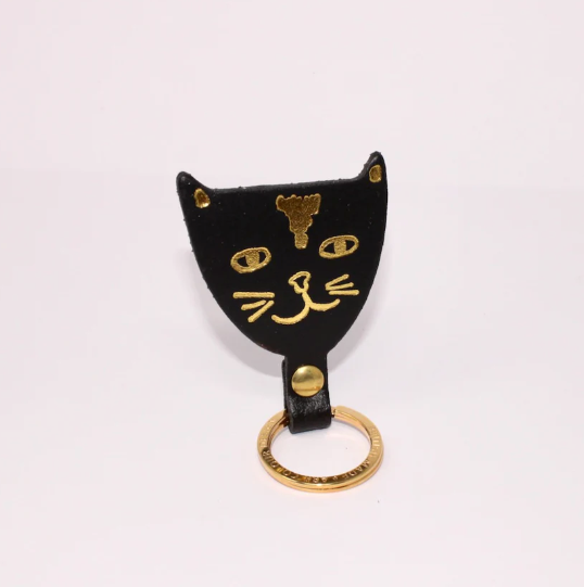 Cat Head Key Fob