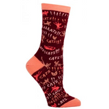 Cats! Woman's Crew Socks