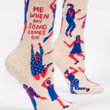 When My Song Comes On Socks