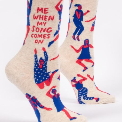 When My Song Comes On Socks