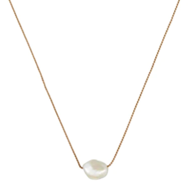 One & Eight Cord Pearl Necklace