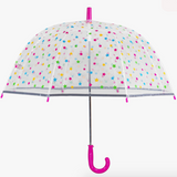 Childrens Star Dome Umbrella - Pink Handle