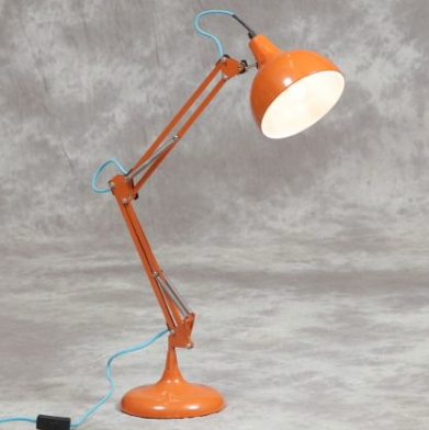 Orange Desk Lamp