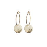 One & Eight Gold Mist Earrings