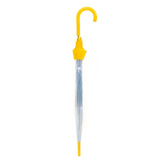 Clear Umbrella - Yellow Handle