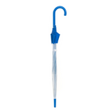 Clear Umbrella - Blue Handle