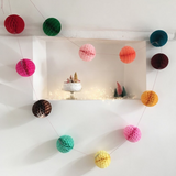 Bunting Ball Garland