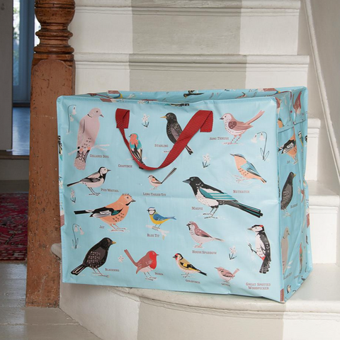 Garden Birds Jumbo Storage Bag