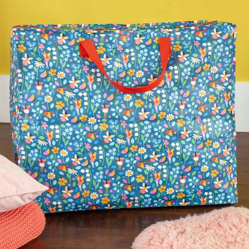 Jumbo Storage Bag - Fairies in the Garden