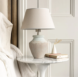 Juno Lamp with Cream Shade