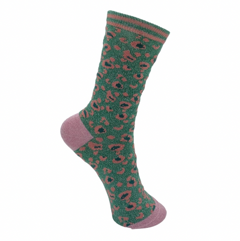 Black Colour Socks - Leo Olive