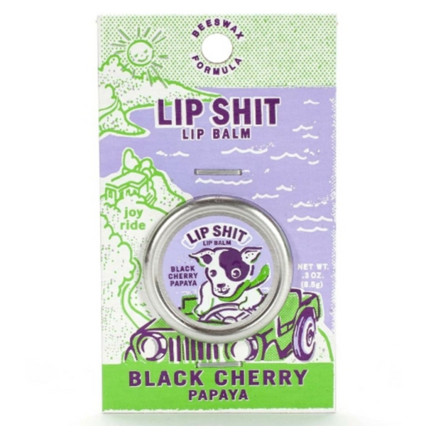 Lip Shit Lip  Balm - Black Cherry & Papaya