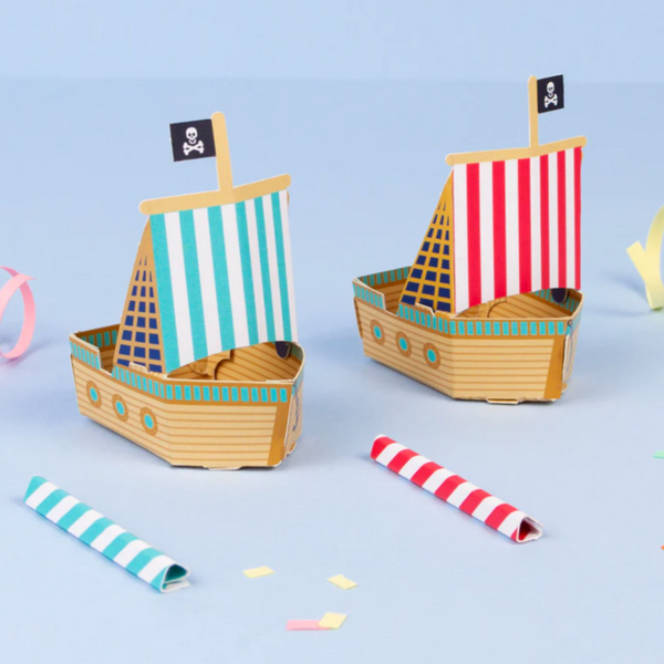 Create Your Own Pirate Blow Boats