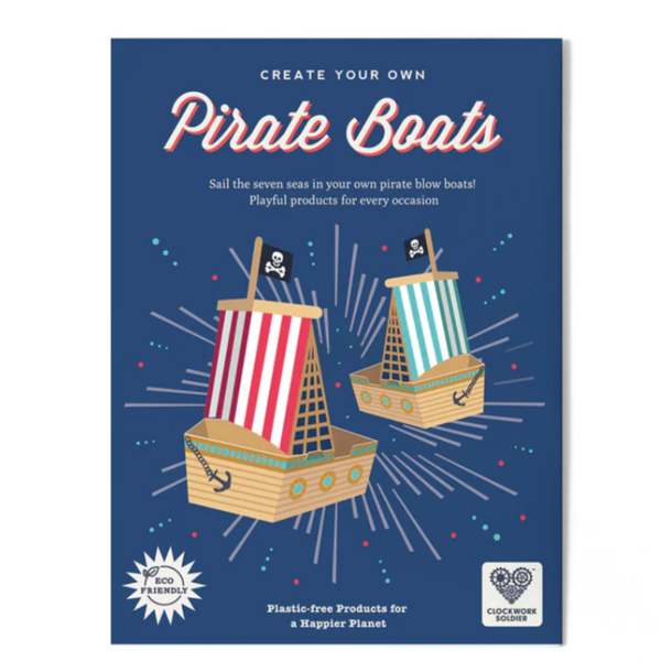 Create Your Own Pirate Blow Boats